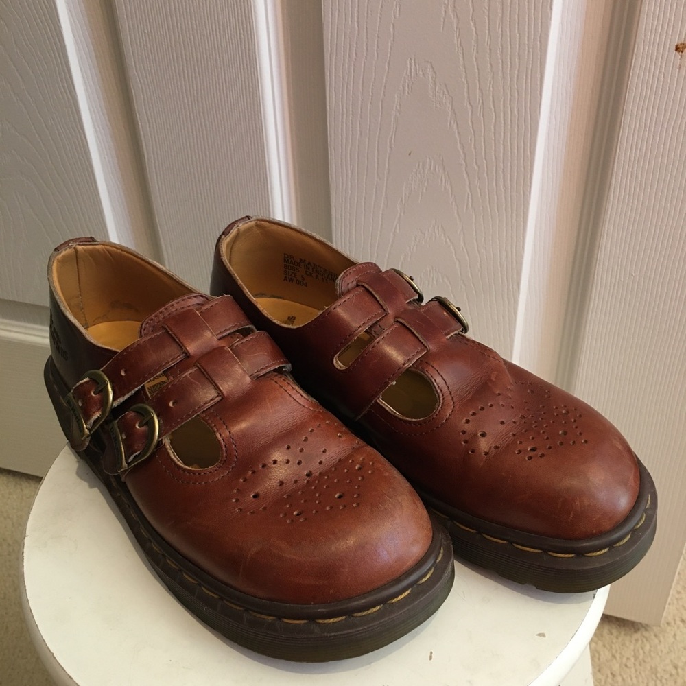 Dr. martens Mary Janes Brown